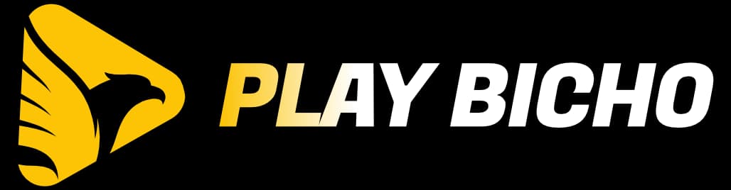 Logo da Play Bicho no topo do site